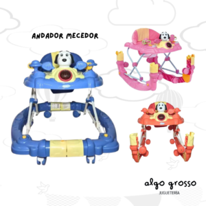 ANDADOR MECEDOR MUSICAL PERRITO art.BW6079