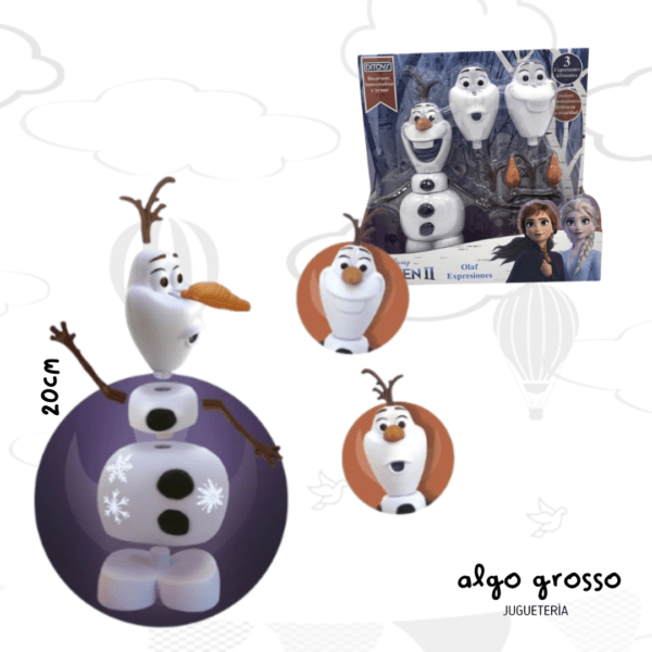 FROZEN OLAF FIGURA EXPRESIONES art.2429