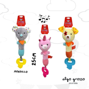 ANIMALITOS SONAJERO Y MORDILLO art.8703