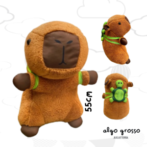 PELUCHE CAPIBARA GRANDE 55CM "ALTERNATIVO"