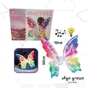 ALAS CON LUZ - SONIDO Y MOVIMIENTOS - BEAUTIFUL art.7049