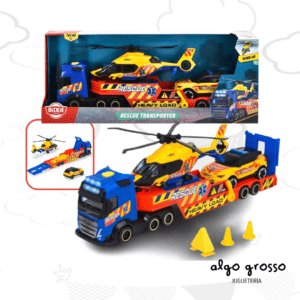 SET 3 VEHICULOS TRANSPORTE DE RECATE DICKIE TOYS art.17005