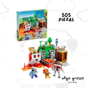 MY WORLD MINECRAFT  MAZMORRA - SIMIL 505 PIEZAS art.MG803
