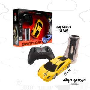 AUTO A RADIO CONTROL - CARGADOR VERTICAL - SPORTS CAR art.7119