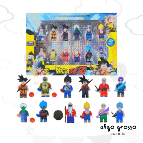 DRAGON BALL 12 MINI FIGURAS SIMIL art.6352A