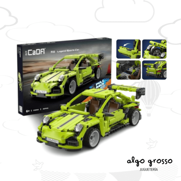 CADF1 LEGENDS SPORT CAR 387 PIEZAS art.C52024W