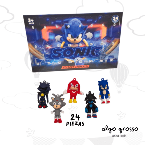 SONIC - CALENDARIO DE SORPRESAS DE ADVIENTO art.99614