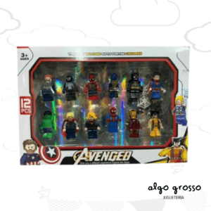 AVENGERS 12 MINI FIGURAS SIMIL art.6339