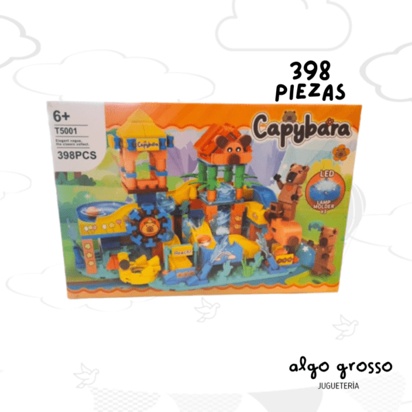 CAPYBARA SIMIL 398 PIEZAS ALTERNATIVO