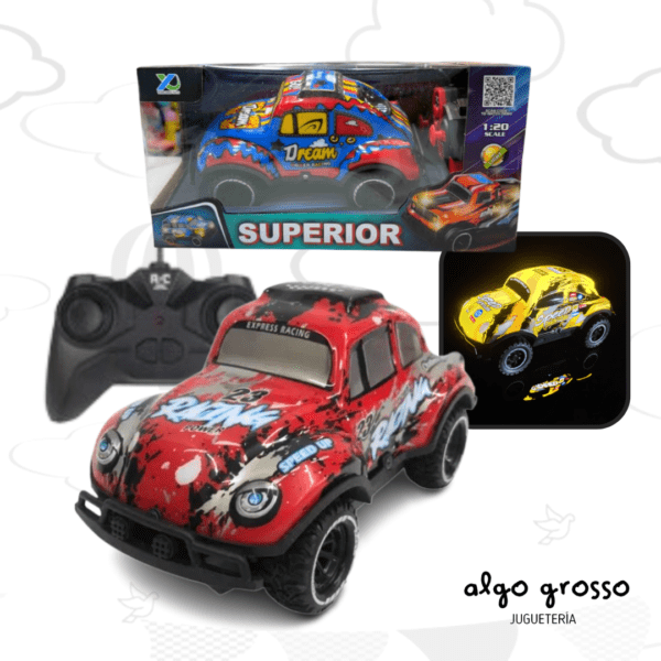 AUTO RADIO CONTROL NEW BEETLE POWER RACING art.YQ080-19
