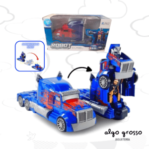 CAMION OPTIMUS TRANSFORMERS CON MOVIMIENTO - LUZ Y SONIDO art.RD77