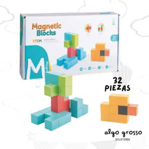 MAGNETIC BLOCKS CUBOS 32 PIEZAS art.MT09