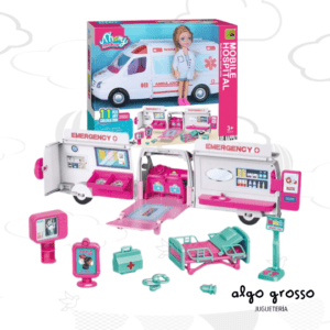 THAMY AMBULANCIA + MUÑECA Y ACCESORIOS art.BA50