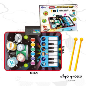 MUSIC JAZZ PIANO 2 EN 1 ALFOMBRA art.AM11