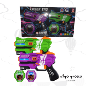 LASER TAG SET 2 ARMAS CON PECHERAS art.LS01