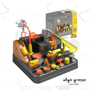 JUEGO DE INGENIO PISTA DE VEHICULOS DE CONSTRUCCION art.KM70