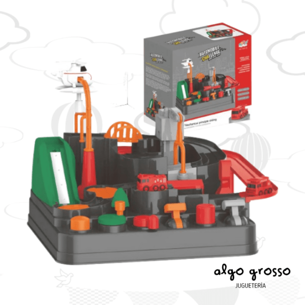 JUEGO DE INGENIO PISTA DE VEHICULOS DE BOMBERO art.KM72