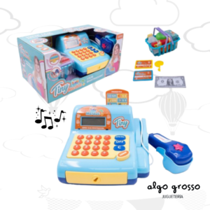 TINY MARKET CAJA REGISTRADORA + ACCESORIOS art.50694