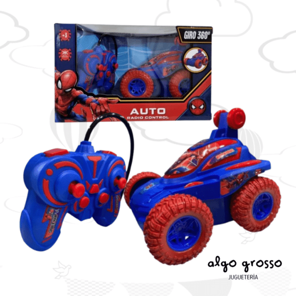 SPIDER AUTO RADIO CONTROL CON GIROS 360 art.55298
