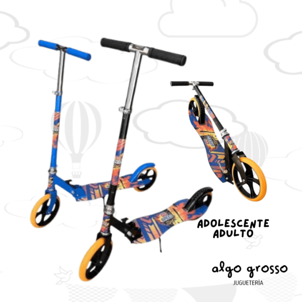 GO SPEED STREET MONOPATIN 2 RUEDAS GRANDES art.12239