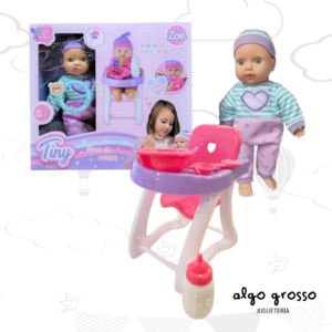 TINY BEBOTE ZOE HORA DE COMER + ACCESORIOS art.53733