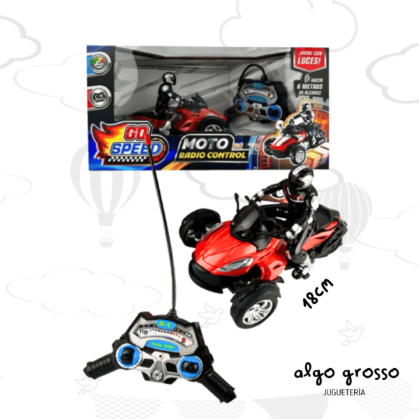 GO SPEED TRICICLO A RADIO CONTROL art.54956