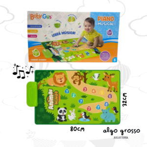 ALFOMBRA MUSICAL CAMINO DE ANIMALES art.55474