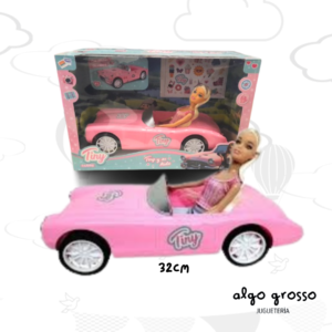 TINY MUÑECA Y SU AUTO PARA DECORAR art.55868