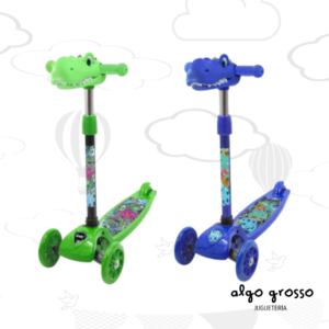 MONOPATIN CABEZA DINO 3 RUEDAS - GO SPEED art.12154