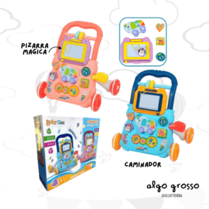 CAMINADOR CON PIZARRA MAGICA - BABY GUS art.54468
