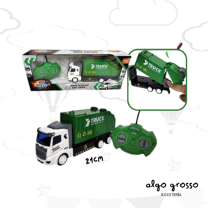 CAMION RECOLECTOR A RADIO CONTROL - GO SPEED art.55131