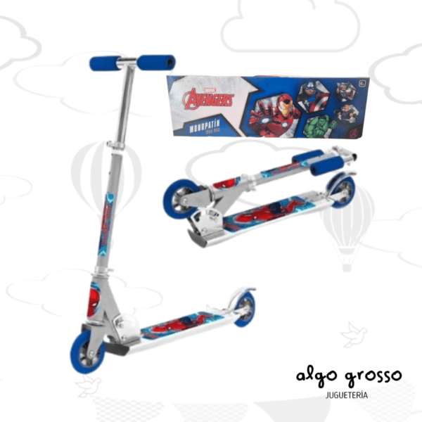 AVENGERS MONOPATIN ALUMINIO PLEGABLE art.12027