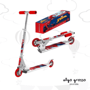 SPIDERMAN MONOPATIN ALUMINIO PLEGABLE art.12028