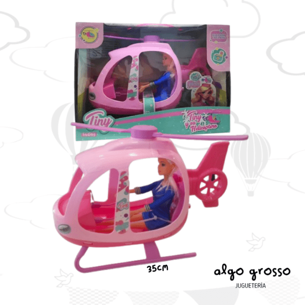TINY MUÑECA Y SU HELICOPTERO art.55038