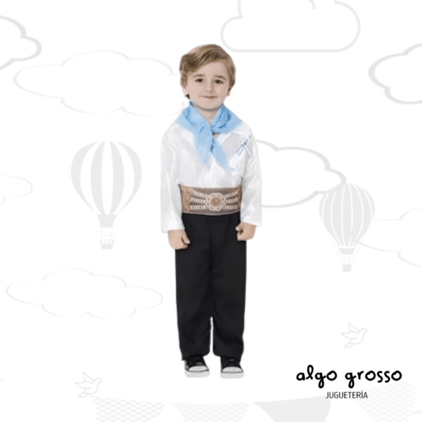 TRAJE GAUCHO TALLE 4