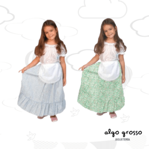 TRAJE PAISANA TALLE 2