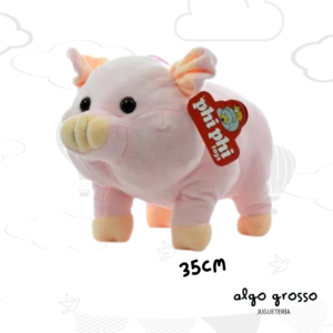 PELUCHE CHANCHO PARADO DE 35CM art.3890