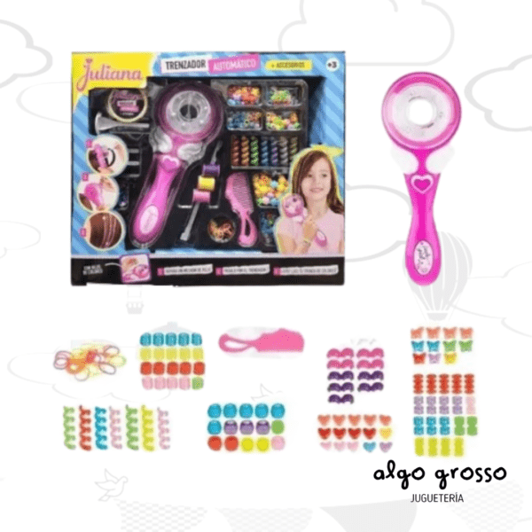 JULIANA TRENZADOR AUTOMATICO + ACCESORIOS art.SISJUL031