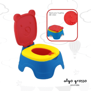 PELELA OSITO ROJA 3EN1 art.OKBB0314