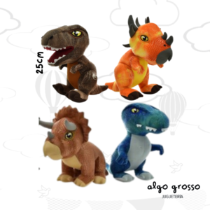 PELUCHE DINO JURASSIC WORLD DE 25CM art.JW016