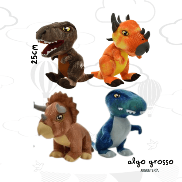 PELUCHE DINO JURASSIC WORLD DE 25CM art.JW016