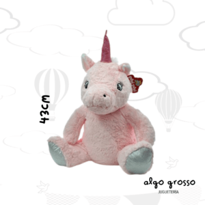 UNICORNIO SENTADO DE 43CM art.2686