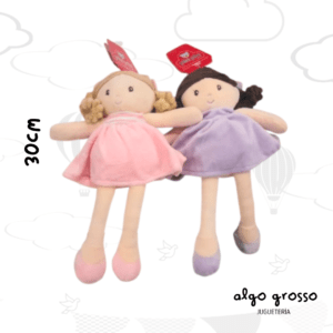 MUÑECA DE PELUCHE BAILARINA MINI DE 30CM art.2753