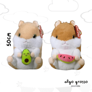 HAMSTER DE 50CM CON PALTA - SANDIA art.4515