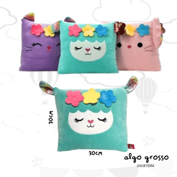 ALMOHADON ANIMALES DE 30CM art.8151