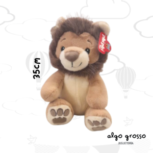 PELUCHE LEON SENTADO DE 35CM art.8221