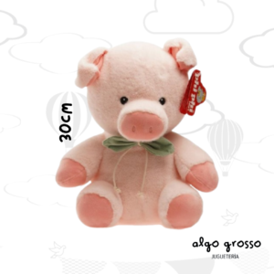 PELUCHE CHANCHO SENTADO DE 30CM art.8231