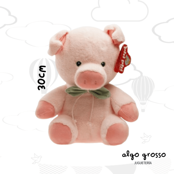 PELUCHE CHANCHO SENTADO DE 30CM art.8231