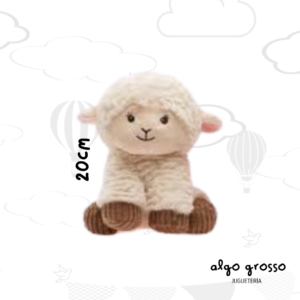 PELUCHE OVEJA SENTADA DE 20CM art.8237