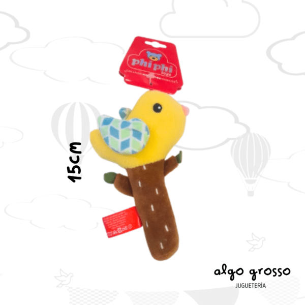 PAJARITO SONAJERO DE 15CM art.8773